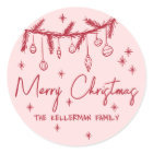 Hand Drawn Quirky Merry Christmas