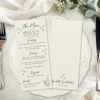 Hand Drawn Retro Wedding