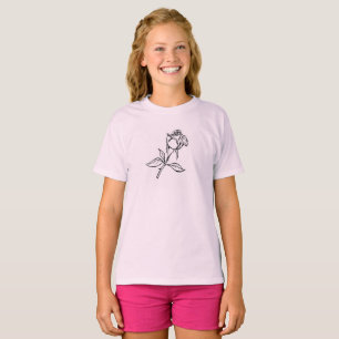 hand drawn roses T-Shirt