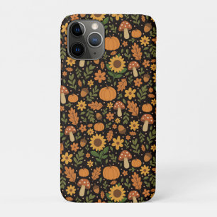 Hand Drawn Rustic Fall Pattern  iPhone 11 Pro Case