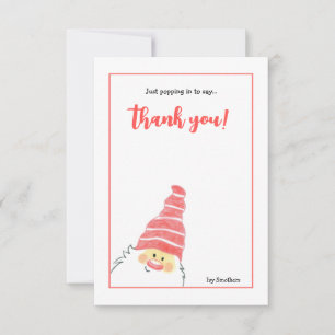 Hand-drawn Santa Card