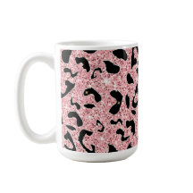 Hand-drawn Seamless watercolor leopard print 