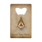 Hand Drawn Square and Compass With All Seeing Eye