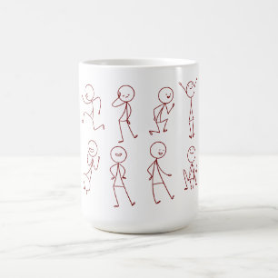 Hand-Drawn Stickman Collection Mug