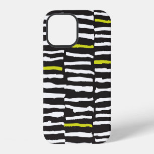Hand Drawn Stripes: Vintage Pattern. iPhone 12 Case