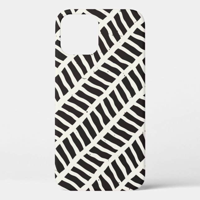 Hand drawn style seamless pattern. Abstract geomet Case-Mate iPhone Case (Back)