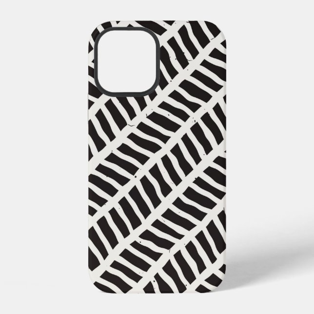 Hand drawn style seamless pattern. Abstract geomet iPhone Case (Back)