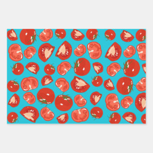 Hand Drawn Tomatoes Wrapping Paper