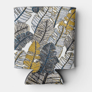 Hand Drawn: Tropical Leaves Can Cooler