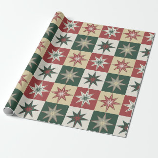 Hand Drawn Twinkle Stars (Quilt Version) Wrapping Paper