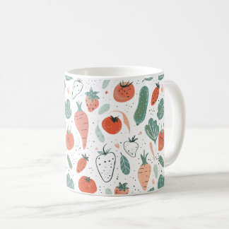 Hand drawn Vegetables Coffee Mug