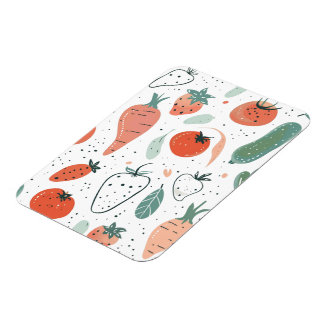 Hand drawn Vegetables Magnet
