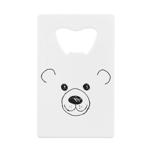 Hand Drawn Very Cute bear The Cutest Bear Art (Front)