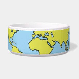 Hand Drawn Vintage Geography Illustration