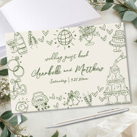 Hand Drawn Vintage Retro Wedding