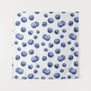 Hand drawn watercolor seamless repeated pattern wi tapestry