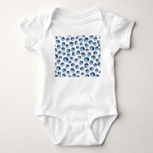 Hand Drawn Watercolor Seamless Wallpaper Baby Bodysuit