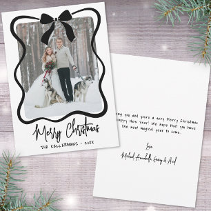 Hand Drawn Whimsical Merry Christmas Holiday Card