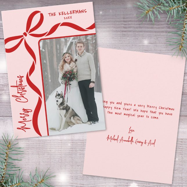 Hand Drawn Whimsical Merry Christmas Holiday Card (Hand Drawn Whimsical Merry Christmas Holiday Card)