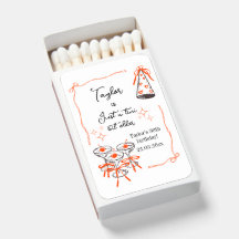 Hand Drawn Whimsical Vintage 30th birthday Martini