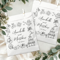Hand Drawn Whimsical Wedding