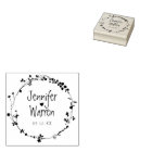 Hand Drawn Wildflower Wreath Personalised Wedding