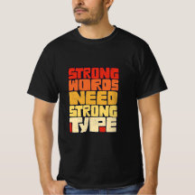 Hand Drawn Words Strong Words Need Strong Type