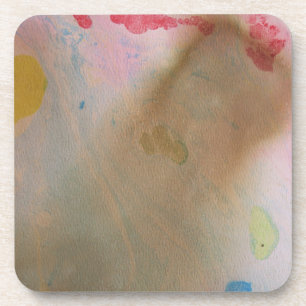 Hand Dyed Paper 15 Coaster