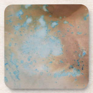 Hand Dyed Paper 7 Coaster