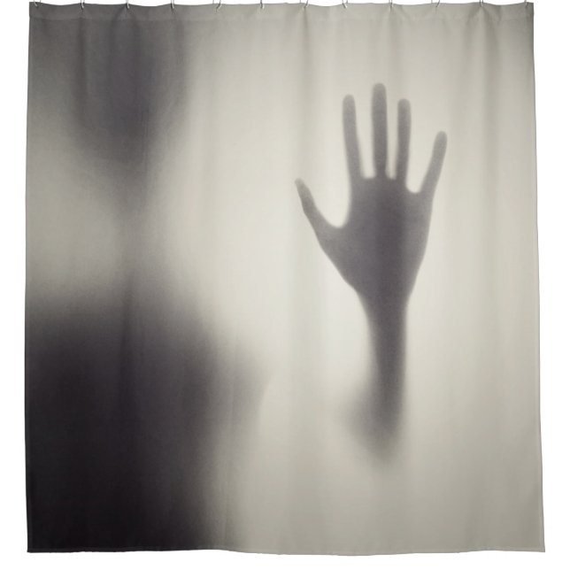 Hand From The Other Side Shower Curtain (Front)