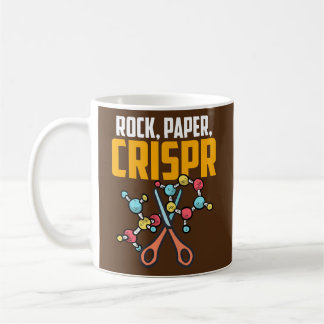 Hand Game Rock Paper Scissors CRISPR Gene Editing Coffee Mug