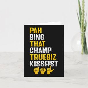 Hand Gesture Deaf Hearing Loss Awareness 8 Card