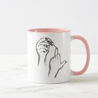 Hand Gesture Mug