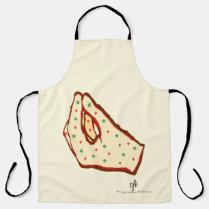 Hand Gesture Strawberry-Kiwi Pizza Apron