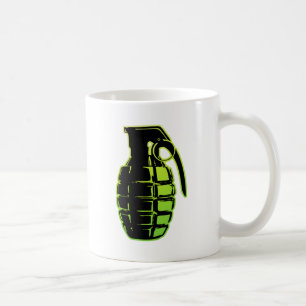 Hand Grenade - green Coffee Mug