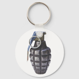 HAND GRENADE KEY RING