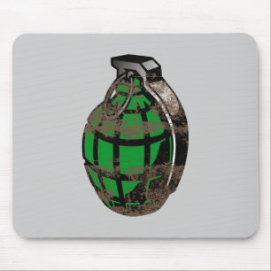 Hand Grenade Mouse Mat
