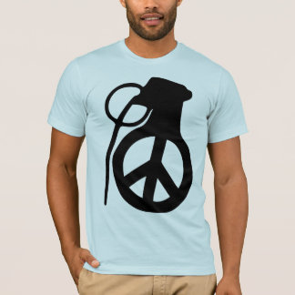Hand grenade peace sign T-Shirt