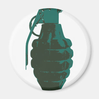 Hand Grenade War Military Bomb Army Marines Magnet