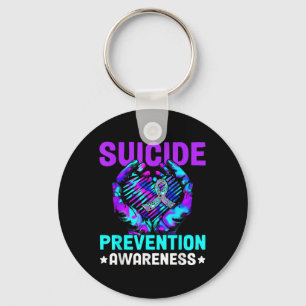 Hand Heart Suicide Prevention Awareness Week Septe Key Ring