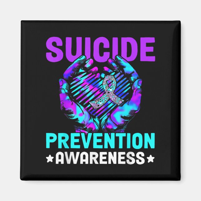 Hand Heart Suicide Prevention Awareness Week Septe Magnet (Front)
