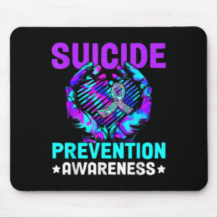 Hand Heart Suicide Prevention Awareness Week Septe Mouse Mat