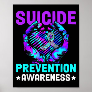 Hand Heart Suicide Prevention Awareness Week Septe Poster