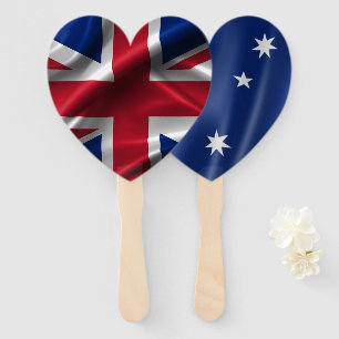 Hand Held Fans - Australian Flag 