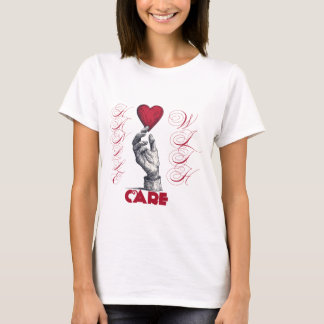 Hand Holding Heart – Love, Care & Compassion Tee