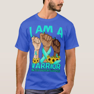 Hand I Am A Warrior Shprintzen Syndrome Awareness T-Shirt