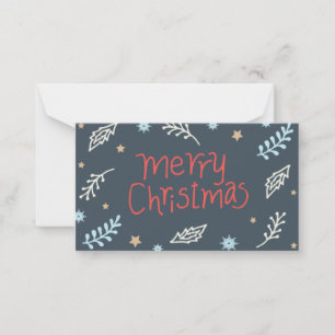 Hand Illustrated Merry Christmas Card