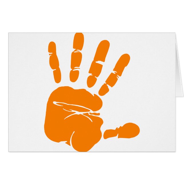 Hand impression (Front Horizontal)