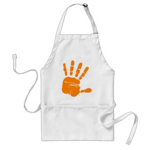 Hand impression standard apron