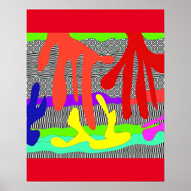 Hand Jive Poster Print (Front)